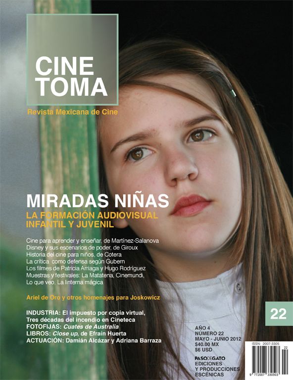 CINE TOMA magazine side cover Issue 22 May/June 2012