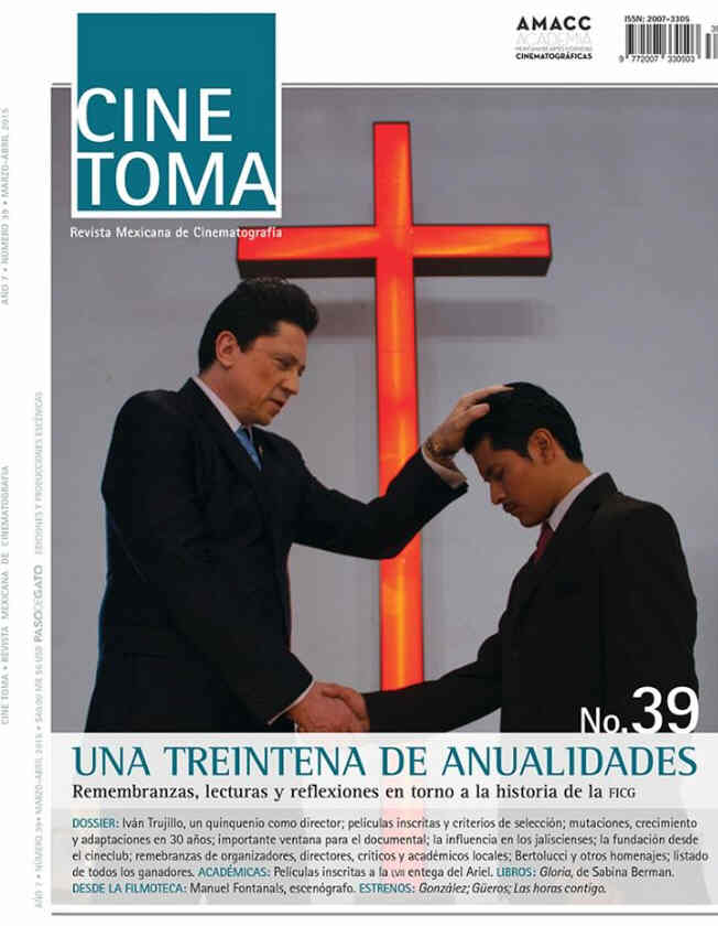 CINE TOMA magazine side cover Issue 39 March/April 2015