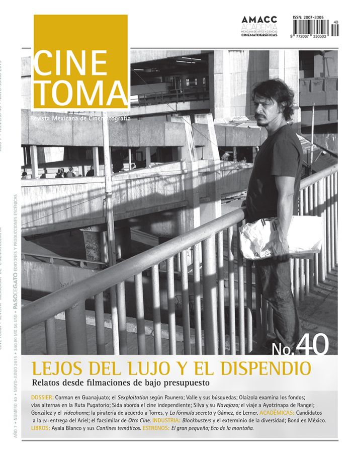 CINE TOMA magazine side cover Issue 40 May/June 2015