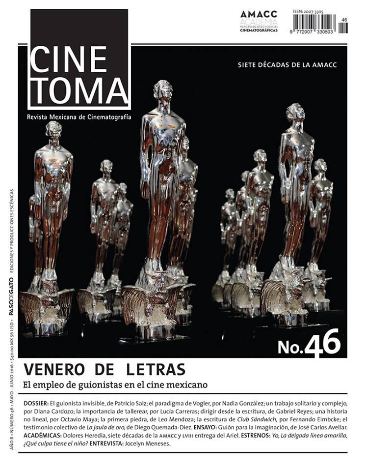 CINE TOMA magazine side cover Issue 46 May/June 2016