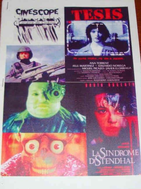 CINESCOPE/CINETRANGE magazine side cover Issue 7 July 1998