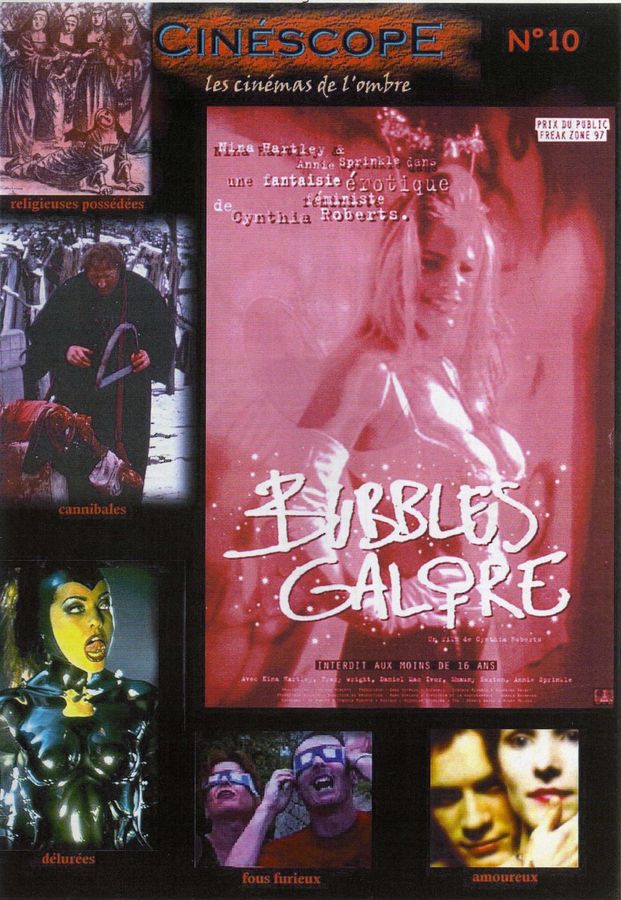 CINESCOPE/CINETRANGE magazine side cover Issue 10 November 1999
