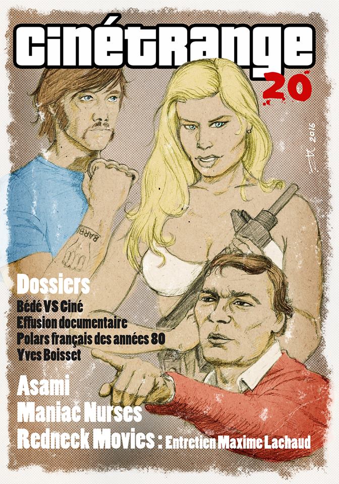 CINESCOPE/CINETRANGE magazine side cover Issue 20 January 2017
