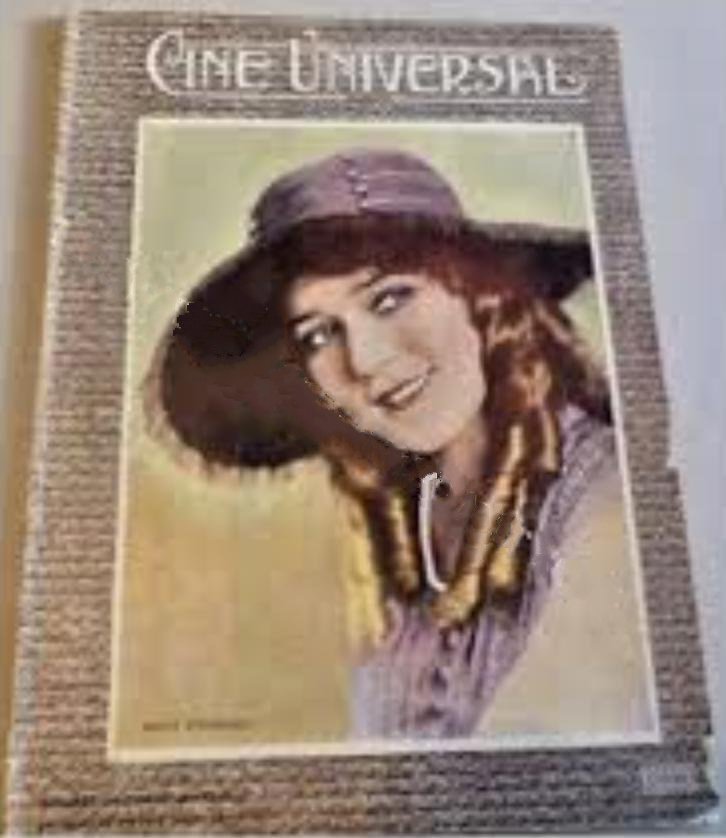 CINE UNIVERSAL (ARG) magazine side cover   1919