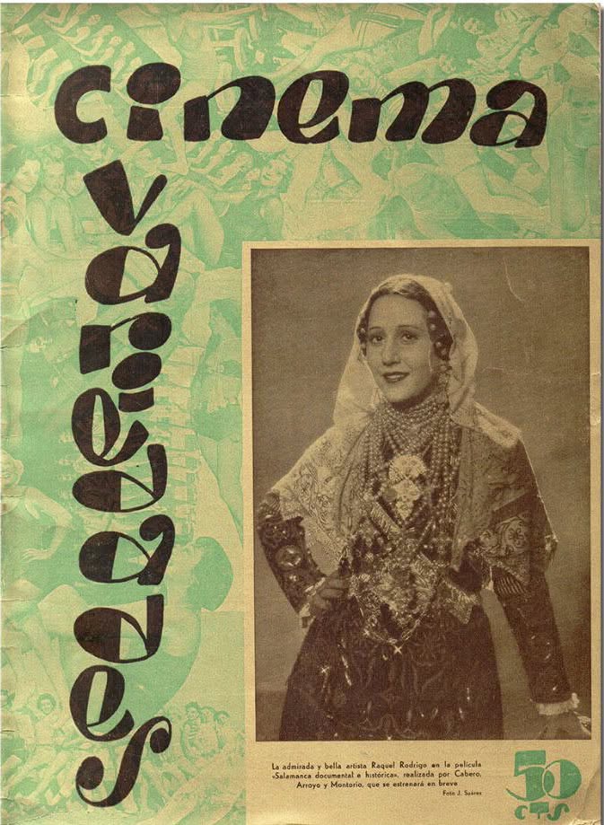 CINEMA VARIEDADES magazine side cover Issue 22  February 1936