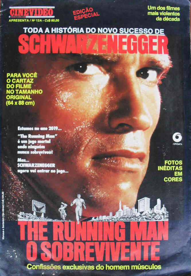 CINEVIDEO magazine side cover Issue 12A  Special  1987