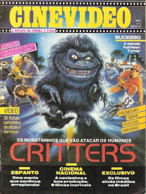 CINEVIDEO magazine side cover Issue 2  1987