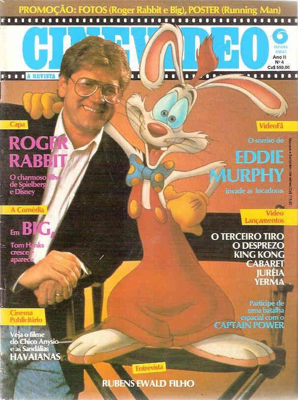 CINEVIDEO magazine side cover Issue 4 October 1988