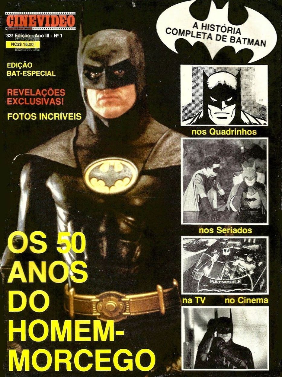 CINEVIDEO magazine side cover Issue 1  1989