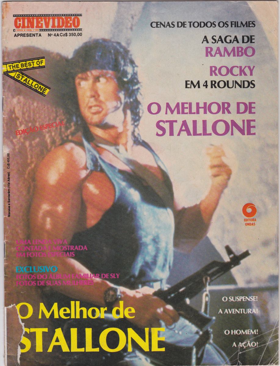 CINEVIDEO magazine side cover Issue 4  1989