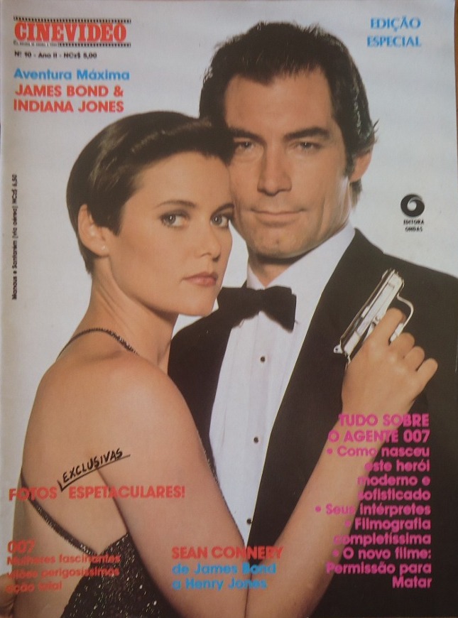 CINEVIDEO magazine side cover Issue 10  1989