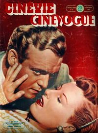 CINEVIE CINEVOGUE magazine side cover Issue 19 September, 21 1948