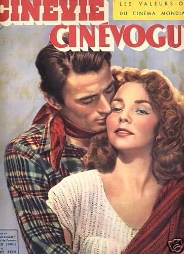 CINEVIE CINEVOGUE magazine side cover Issue 26 16 November 1948