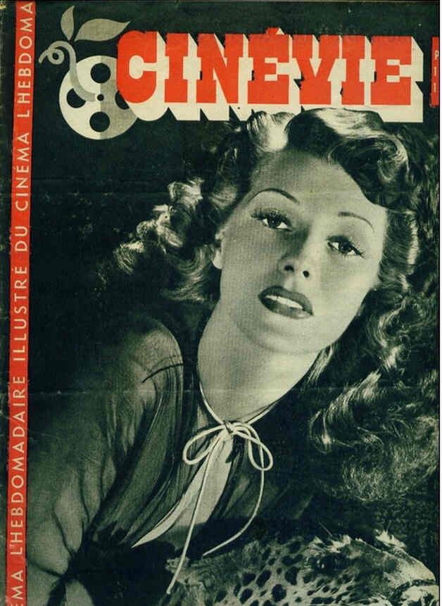 CINEVIE magazine side cover Issue 3 17 October 1945