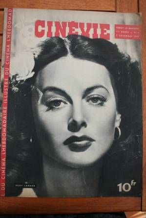 CINEVIE magazine side cover Issue 6 7 November 1945