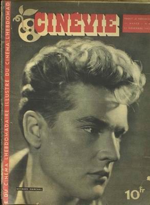 CINEVIE magazine side cover Issue 8 21 November 1945