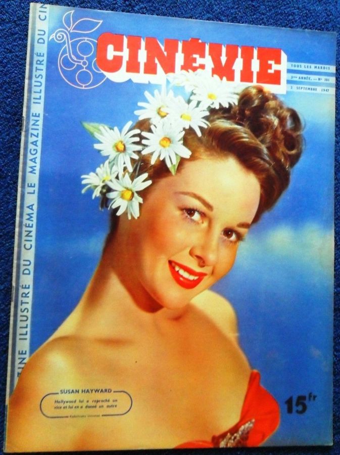 CINEVIE magazine side cover Issue 101 2 September 1947