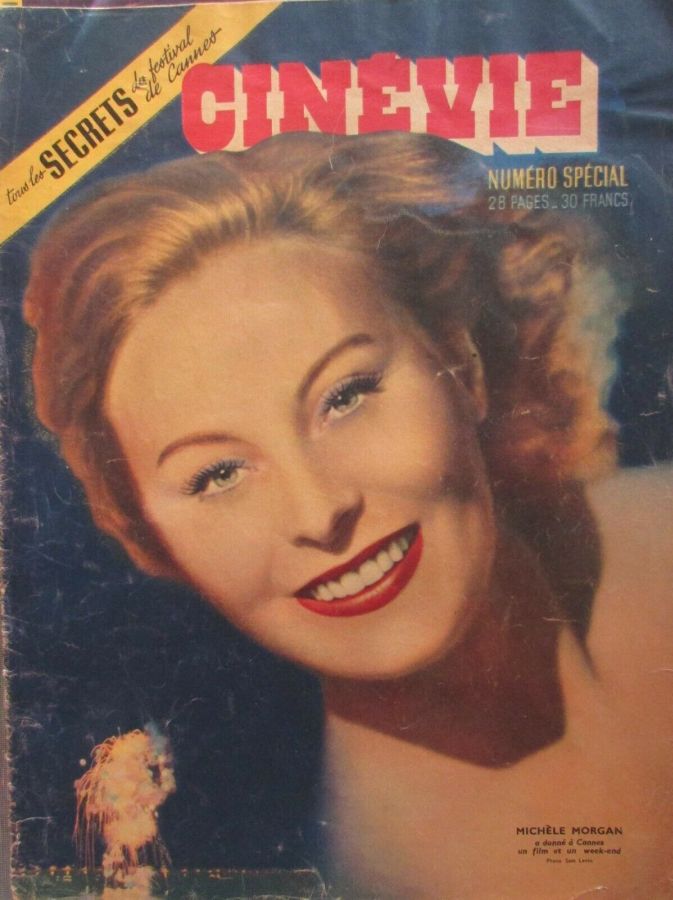 CINEVIE magazine side cover Issue 105 30 September 1947