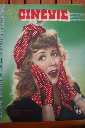 CINEVIE magazine side cover Issue 108 21 October 1947