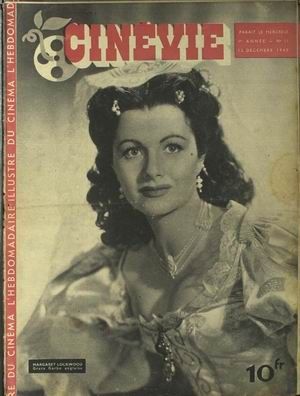 CINEVIE magazine side cover Issue 11 12 December 1945