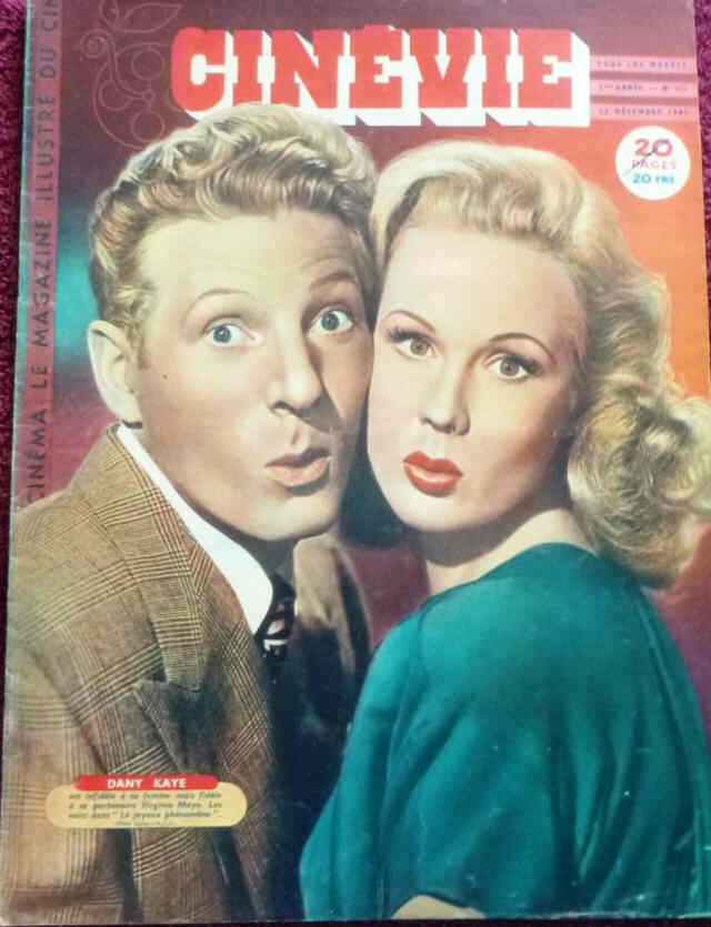 CINEVIE magazine side cover Issue 117 23 December 1947