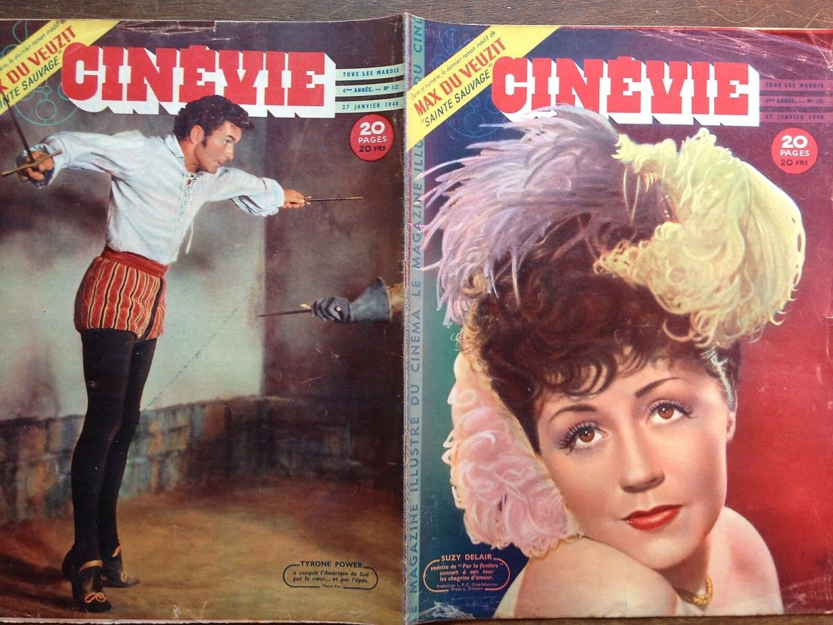 CINEVIE magazine side cover Issue 122 27 January 1948