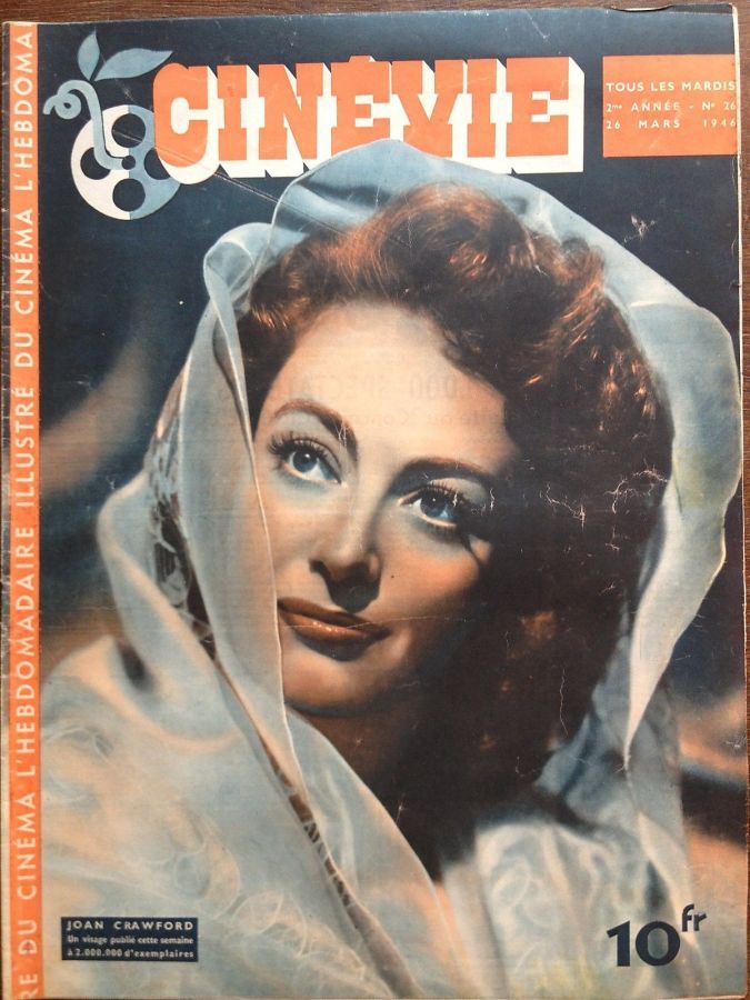 CINEVIE magazine side cover Issue 26 26 March 1946