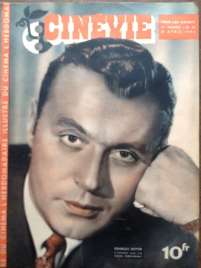 CINEVIE magazine side cover Issue 30 23 April 1946