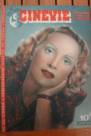 CINEVIE magazine side cover Issue 46 13 August 1946
