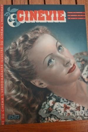 CINEVIE magazine side cover Issue 47 20 August 1946