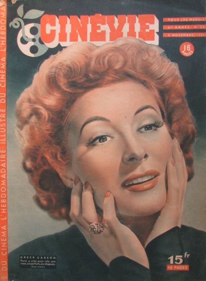 CINEVIE magazine side cover Issue 58 5 November 1946
