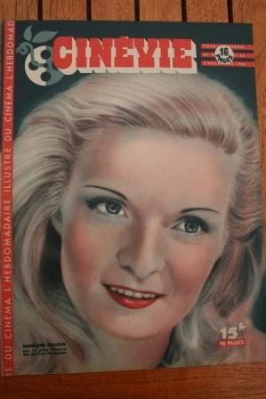 CINEVIE magazine side cover Issue 62 3 December 1946