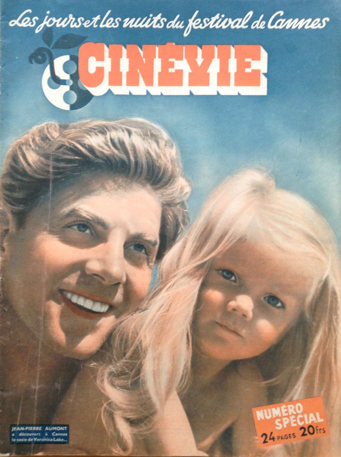 CINEVIE magazine side cover Issue 63 10 December 1946