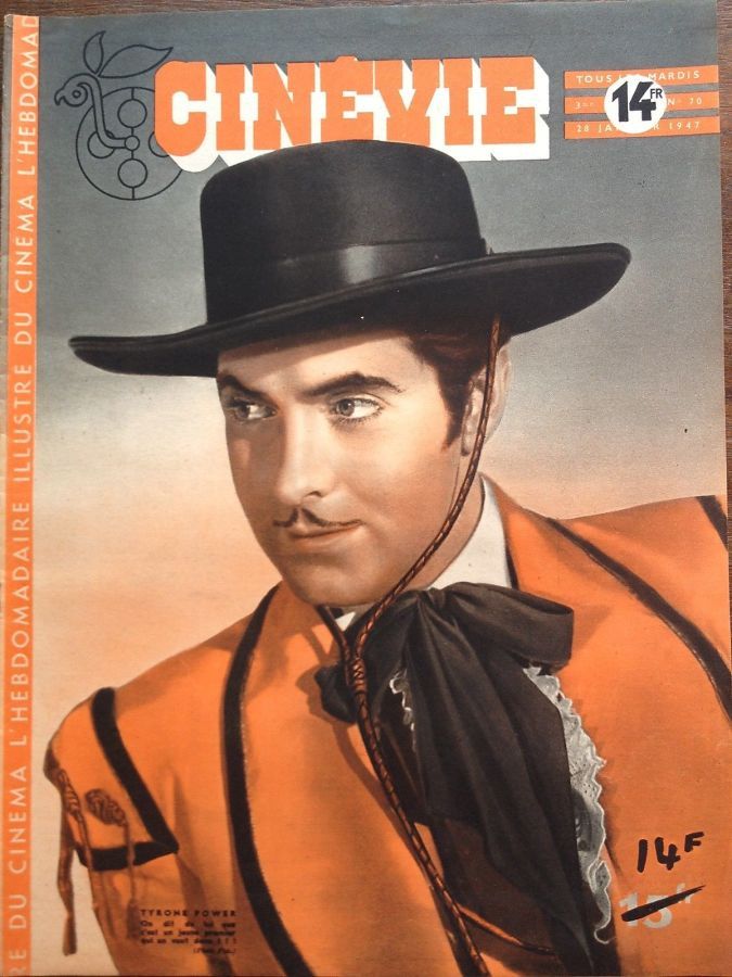 CINEVIE magazine side cover Issue 70 28 January 1947