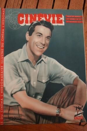 CINEVIE magazine side cover Issue 72 11 February 1947
