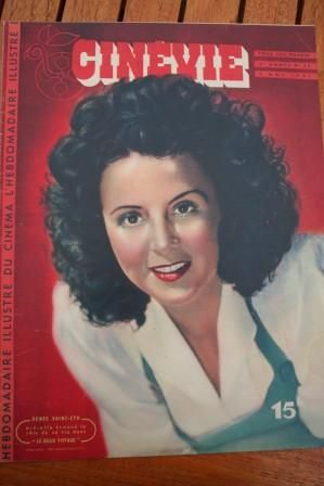 CINEVIE magazine side cover Issue 84 6 May 1947