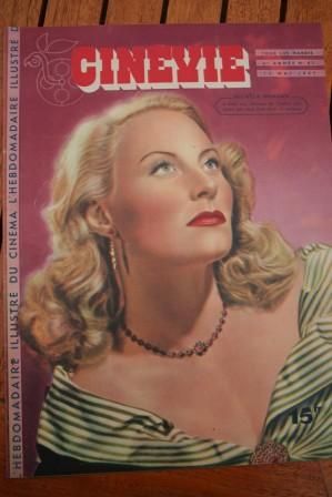 CINEVIE magazine side cover Issue 85 13 May 1947