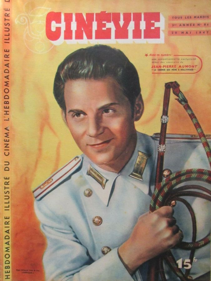 CINEVIE magazine side cover Issue 86 20 May 1947