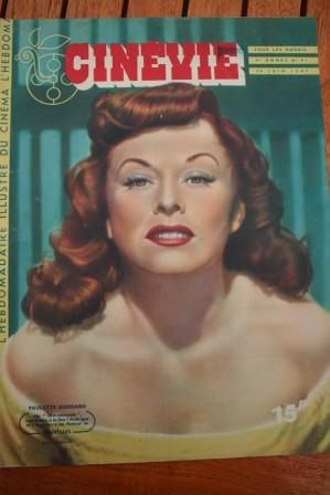 CINEVIE magazine side cover Issue 91 24 June 1947