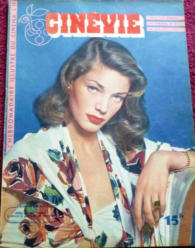 CINEVIE magazine side cover Issue 97 5 August 1947