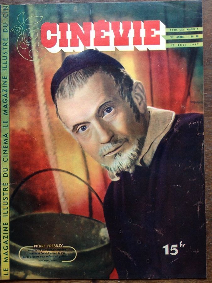 CINEVIE magazine side cover Issue 98 12 August 1947
