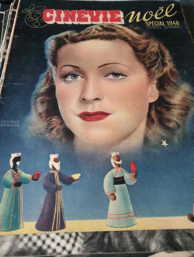 CINEVIE magazine side cover 25 December - Special Issue 1946
