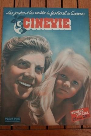 CINEVIE magazine side cover 1 May - Special Issue 1946