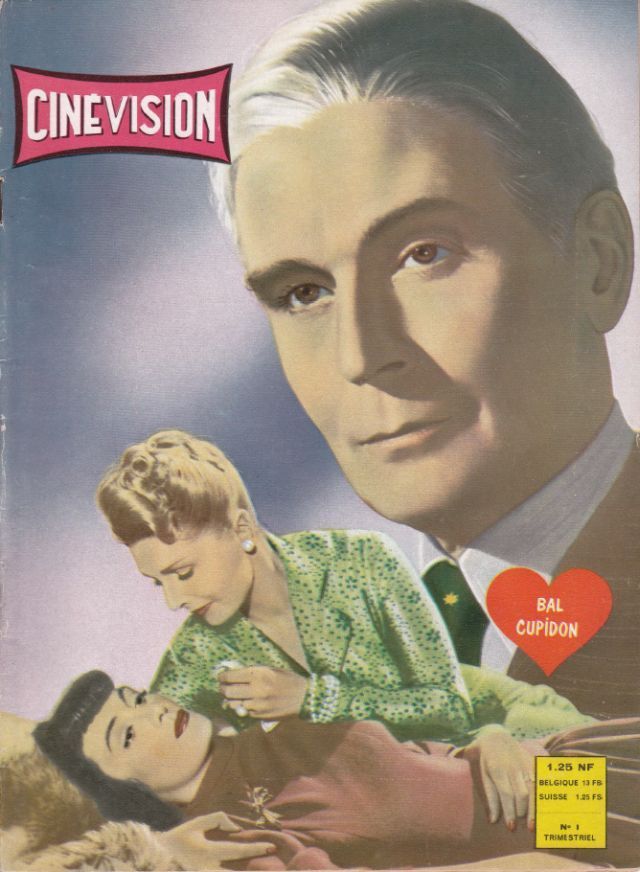 CINEVISION magazine side cover Issue 1  1962