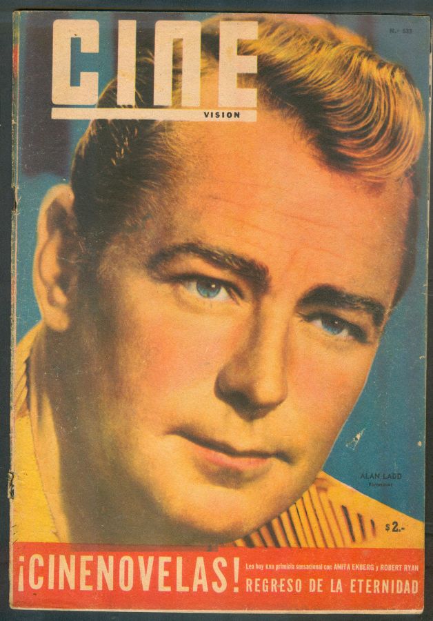 CINE VISION magazine side cover Issue 533 28 February 1957
