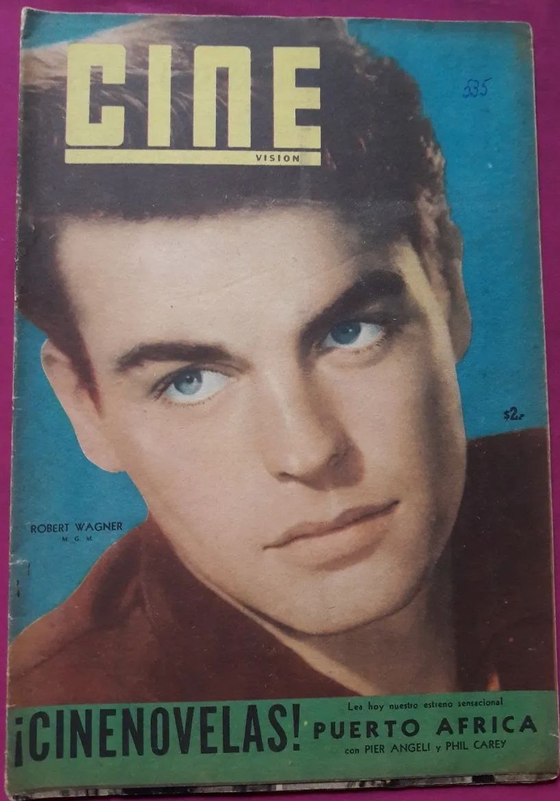 CINE VISION magazine side cover Issue 535 14 March 1957