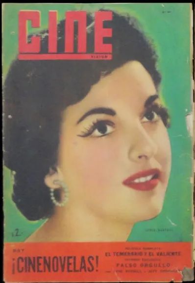 CINE VISION magazine side cover Issue 541 25 April 1957