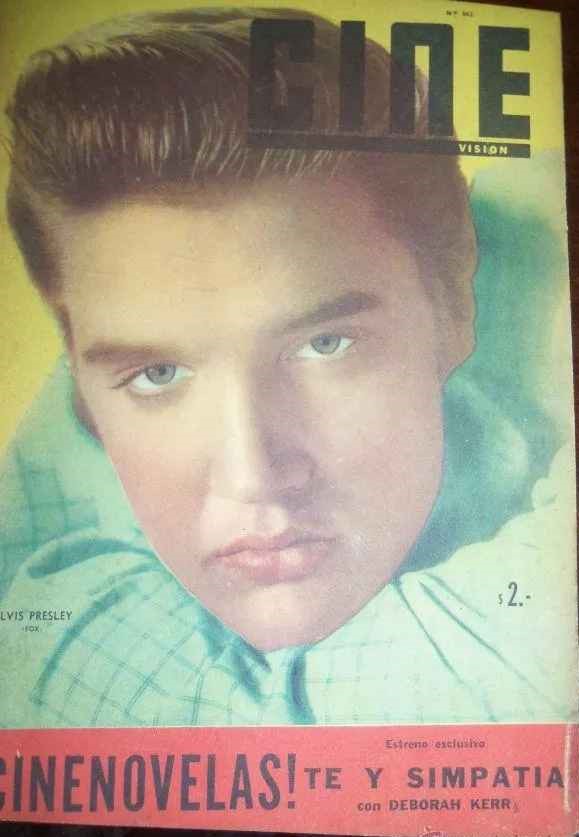 CINE VISION magazine side cover Issue 542 2 May 1957