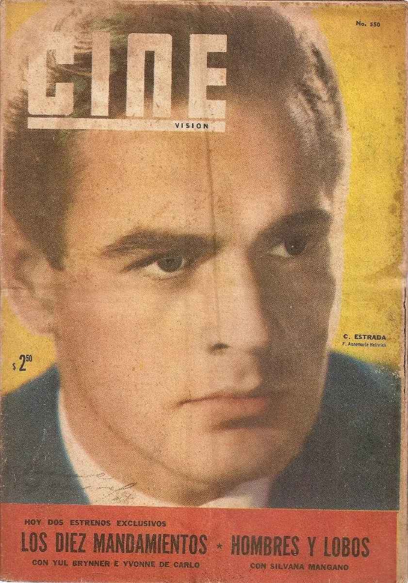 CINE VISION magazine side cover Issue 550 26 June 1957