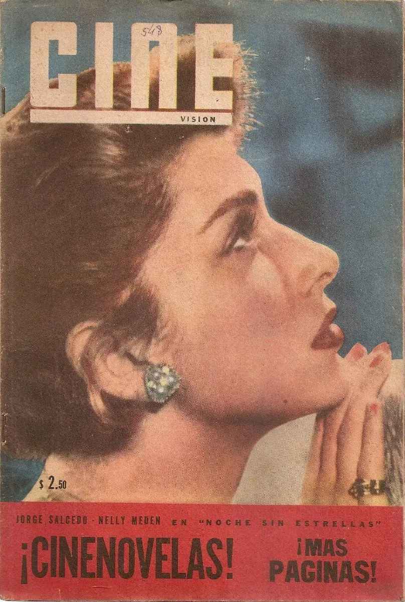CINE VISION magazine side cover Issue 548  June 1957